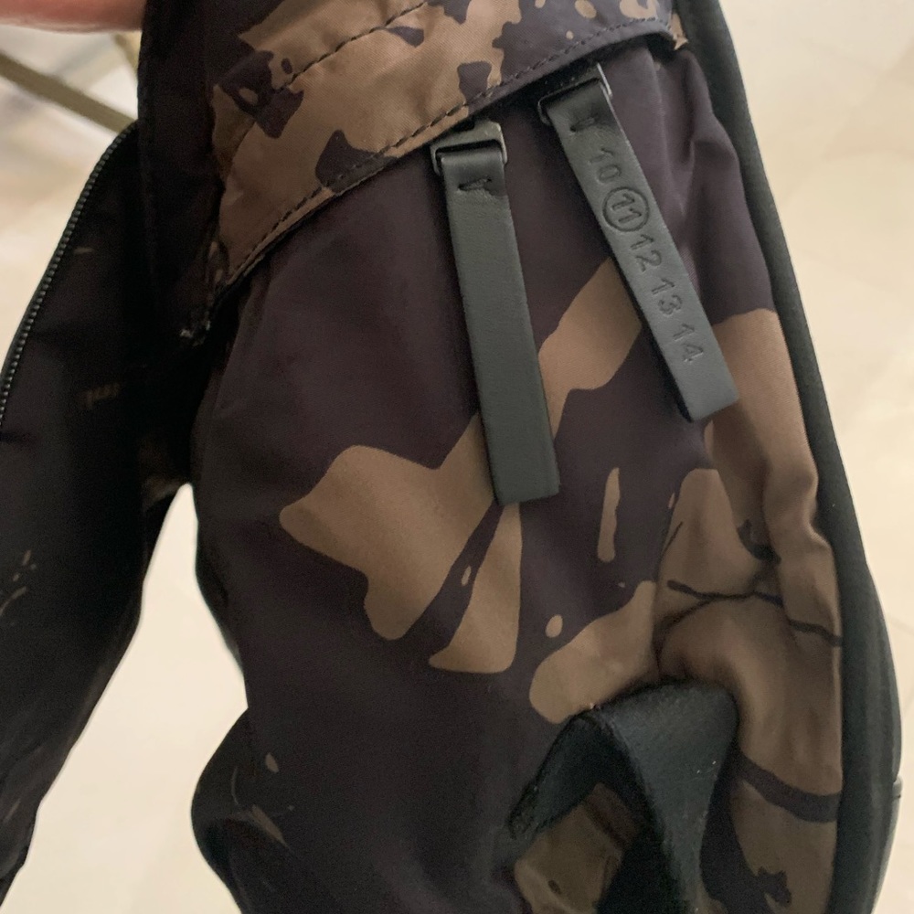 MAISON MARTIN MARGIELA Printed Fabric Backpack Bag - Picture 11 of 14